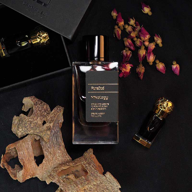 Mixture of Ombre Nomad + Dahn Al Oud + Suyufi + Oud Moroki