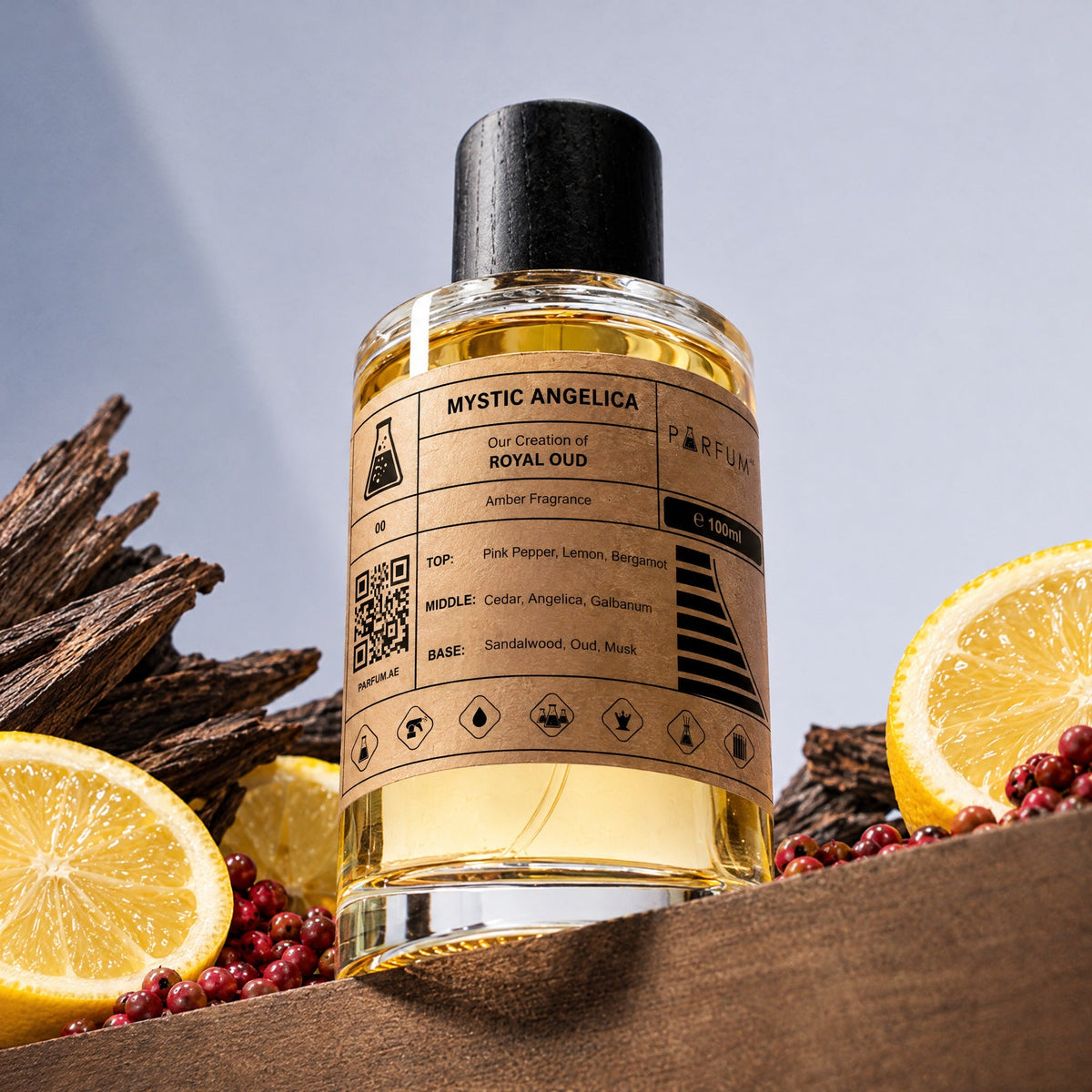 مستوحى من عطر كريد رويال وود