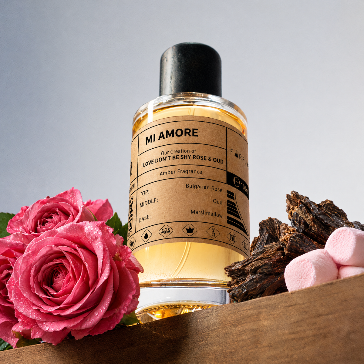 Our Creation of Kilian's Love Dont be Shy Rose and Oud